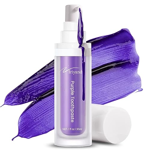 Purple Toothpaste for teeth whitening, Best Purple Toothpaste for Sensitive Teeth, Purple Teeth Whitening, Tooth Stain Removal, Teeth Whitening Booster, Teeth Whitener
