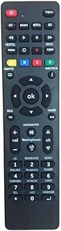 Universal TV Remote Control for Samsung, Vizio, Sony, Panasonic, Smart TV, HAIER, Toshiba, Philips, TCL - tv remote control universal for Contour Universal Control of TV/Smart TV