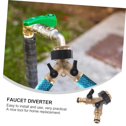 Inverseur de robinet Gadpiparty pour doubler une arrivée d'eau sans fuite