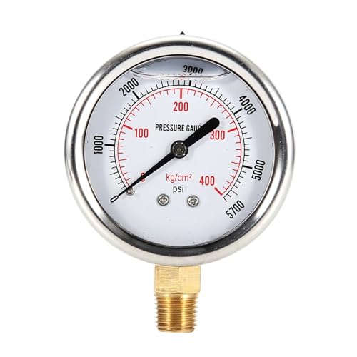Manomètre pression carburant hydraulique 0-5700 PSI : résout les pannes