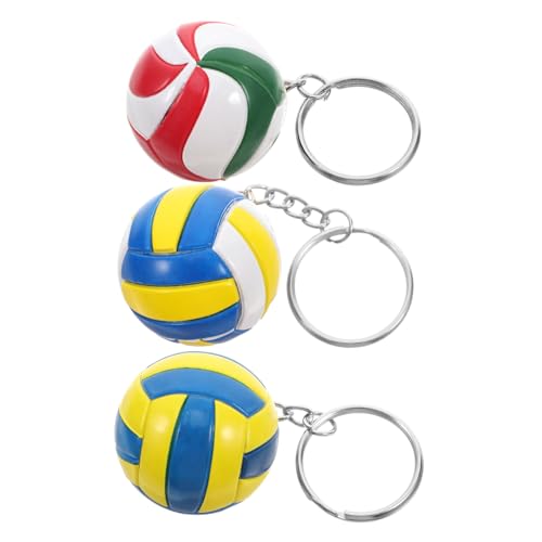 Porte-clés de volley-ball Yardwe, le cadeau d'équipe idéal en lot de 3