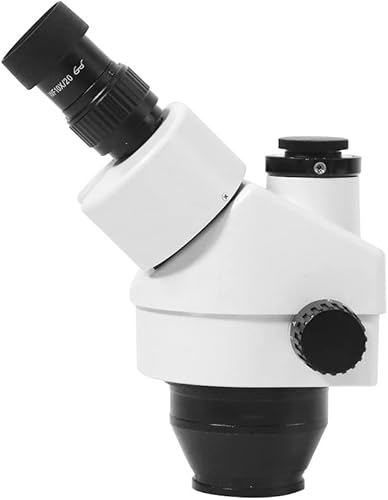 Miniatura 5 de Kit de accesorios para microscopio 7X-45X microscopio trinocular estereoscópico industrial con zoom de soldadura electrónica cabeza de microscopio