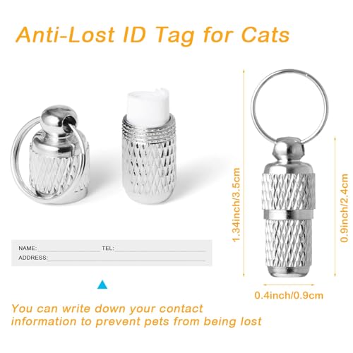 Extodry 12 Stück Reflektierende Katzenhalsband mit Namen Adresse und Halsband Katze mit Sicherheitsverschluss,Verstellbar Kitten Halsband,Personalisiert Haustierzubehör(12 Farben & 2 ID Tag)