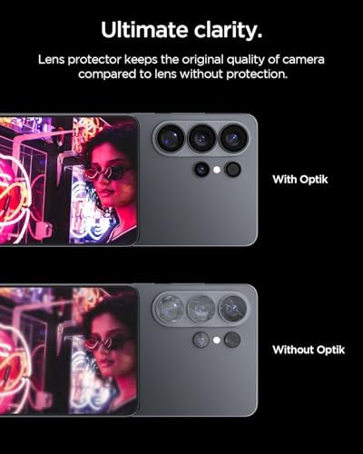 Spigen Camera Lens Protector for Galaxy S26 Ultra - Black [2 Pack] — view 6