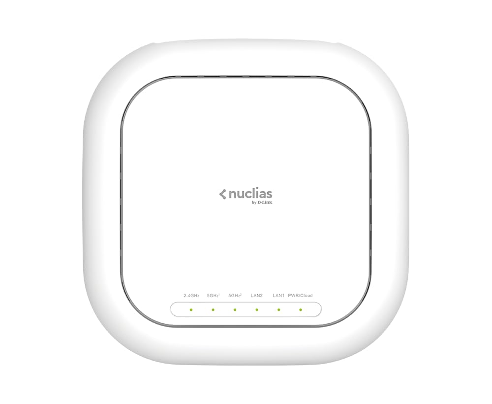 D-Link PoE Access Point WiFi5 AC2200 Nuclias Cloud-Managed Wave 2 Dual Band Internet Network (DBA-2720P)