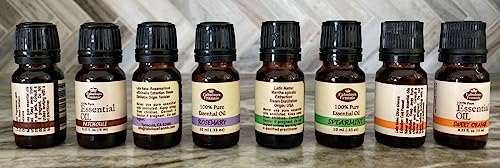 Fabulous Frannie Essential Oil Beginner Starter Set - 100% Pure Essential Oils .33oz (Pack of 14)