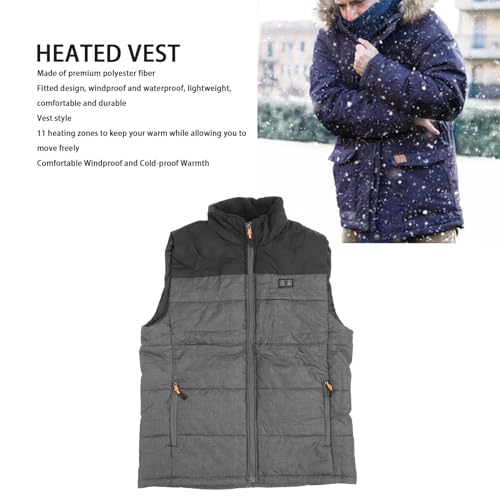 Colete Aquecido, Roupas Leves e Aquecidas Com Carregamento USB à Prova d'água para Mulheres para Mo
