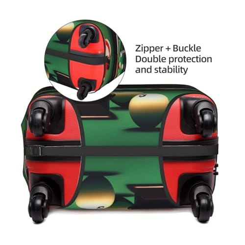 Housse valise imprimé billard éco-responsable | XL (45,7-81,3 cm)
