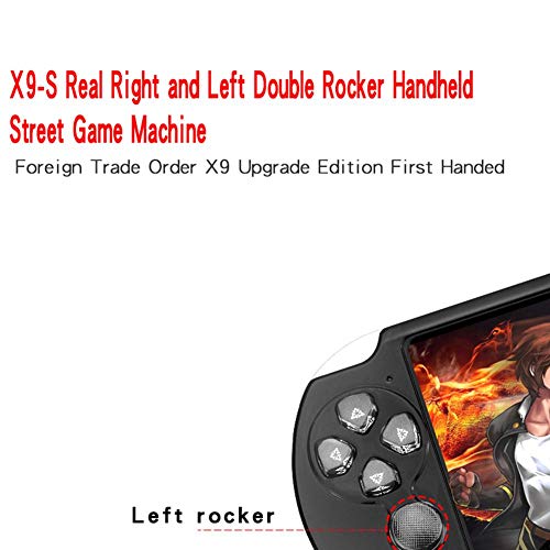 Video Gamer Portátil jogos Nes Nintendo Sega Gba Mp4 Filmes X9-S