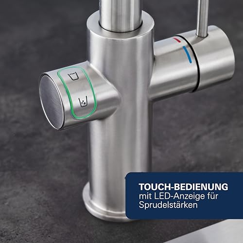 GROHE Blue Home Küchenarmatur mit Sprudel-, Kühl- und Filterfunktion