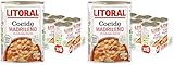 LITORAL Cocido Madrileño - Plato Preparado Sin Gluten - Pack de 6x425g - Total: 2.55kg (Paquete de 2)