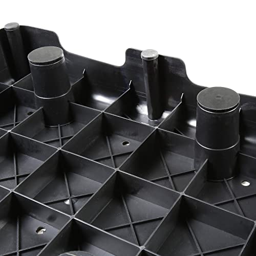 Support Plus Riser Step Stool - 3 1/2"H Safety Half Step Platform, Indoor Outdoor Step Stool Assistive Devices For Elderly, Portable Step Stool Non Slip #TOP4