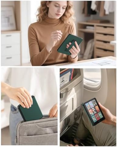 MoKo Case for 7" Kindle Paperwhite 12th Gen 2024, Midnight Green — view 6