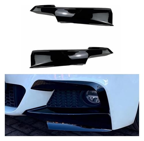Lèvre de pare-chocs avant en ABS gloss black pour BMW Série 3 F30 F31 sport de qualité supérieure