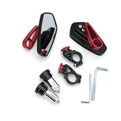 Rétroviseurs moto pour 7/8 22mm pour vos trajets urbains quotidiens en scooter
