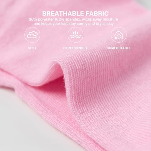 Women Athletic Low Cut Sports Socks Running Ankle Socks Breathable Cushioned for Women4