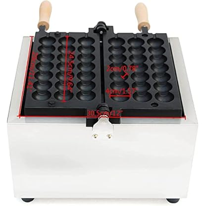 1500W Kommerzieller Waffeleisen französischer mit Antihaftbeschichtung auf einer Eisenmaschine mit Waffeleisen – Bild 5