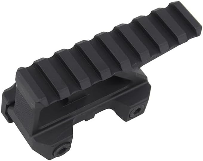 HATSEN Red Dot Picatinny Riser Mount Fit for EXPS3 558 LCO UH2 ROMEO8T Holographic Red Dot Reflex Sight, 2.91” Optical Centerline Height, Black