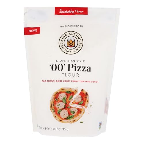 Comparison: Best Flour For Ooni Pizza Oven 8 King Arthur, ’00’ Pizza Flour, Specialty Flour, Blend of 100% American-Grown Wheat, Non-GMO Project Verified, 3 Pounds(Pack of 4)