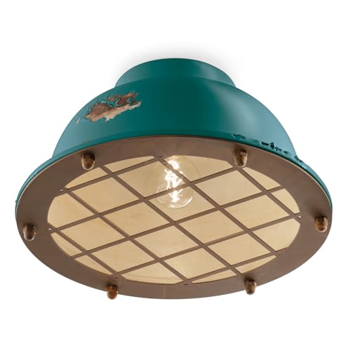 Plafonnier C1760 Ferroluce pour illuminer un salon style loft