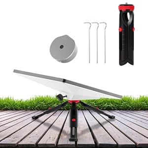 WingFly Starlink Starlink Mini-statiefhouder, verstelbare hoogte en helling, Starlink V4 Kit satellietstanghouderset, met statiefadapter, compatibel met Starlink mini-antenne