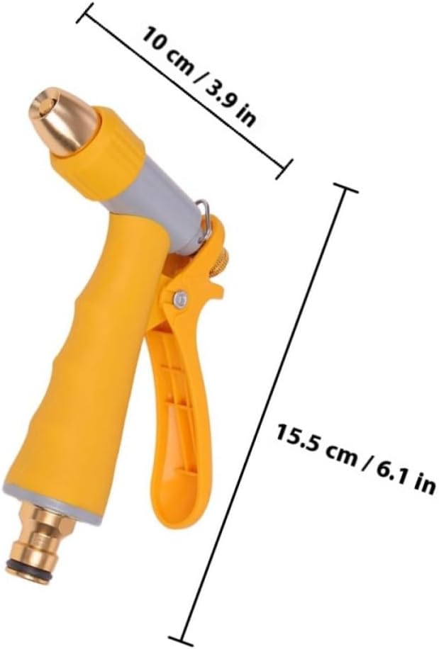 High Pressure Hose Nozzle for Car Washing with Ergonomic Handle