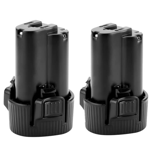 2 Packs 10.8V 4000mAh BL1013 Ersatz Li-Ion Akku Kompatibel für Makita Akku 10.8 Volt BL1013 BL1014 194550-6 194551-4 195332-9 DF330D LCT203W