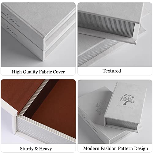 Yd Sz Yadoo Decorative Books Boxes: Faux Books For Decoration Stacked Books For Coffee Tables Decor Bookshelves Decor Home Decor, Set Of 2 Fake Books Fashion Storage Boxes (Dream Tree) #TOP3