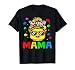 Family Mama Master Builder Building Bricks Blocks MothersDay T-Shirt