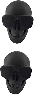 BESTOYARD Alto-falantes Sem Fio Alto-falantes Sem Fio 2Pcs Alto-Falante Portátil Com Fio Alto-Falante Crânio Jogador Esqueleto Alto-falante De Caveira Alto-falante De Caveira