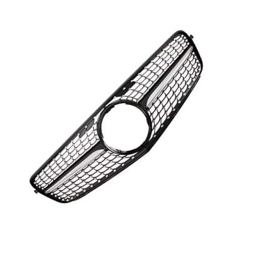 Grille de pare-chocs avant W204 argent remplacer calandre cassée ou vieillissante Classe C