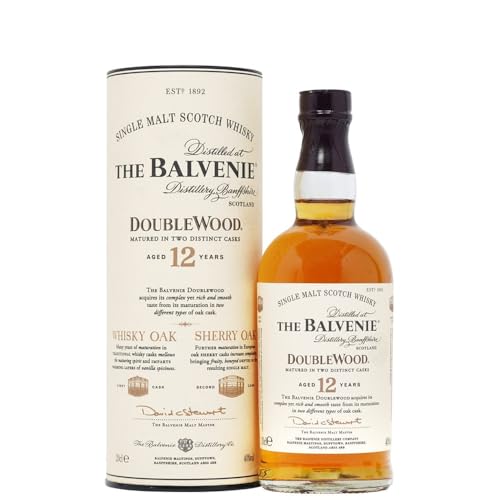 The Balvenie 12 Year Old Double Wood Single Malt Scotch Whisky 20cl Bottle