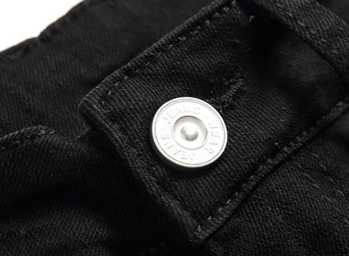 Lanscadran Boy's Skinny Fit Ripped Distressed Stretch Fashion Denim Jeans Pants - Image 5