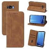 Compatibile:Questa Custodia Samsung Galaxy S8 in pelle piacevole,leggera e resistente.