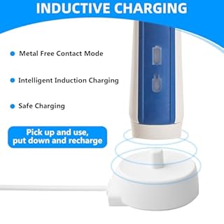for Oral B Electric Toothbrush Charger Universal USB Inductive Toothbrushes Replacement Charging Base Adapter for Braun Oral-B P2000 P4000 P6000 P7000 D10 D12 D16 D20 D34 Pro 3 iO3 iO4 iO5 iO6 3757