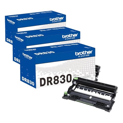 Image of Brother Genuine DR830 Drum Unit (Pack of 3)