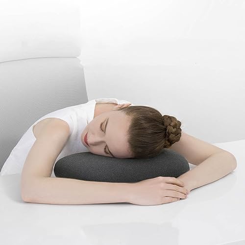 Almohada látex 35 cm x 27 cm x 12 cm lavable gris miniatura 5