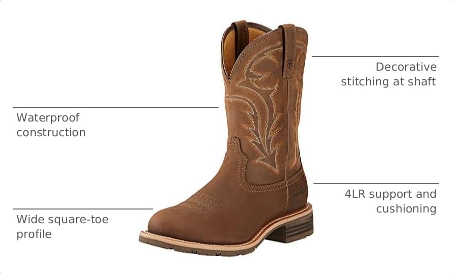 Image of Ariat Women's Hybrid Rancher Waterproof Western Boot