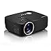 Produktbild Mengshen HD Mini Beamer 1200 Lumen 1920 x 1080P Unterstützt Portable Projektor Multimedia Pocket Projectors LCD Digital Videospiel Projektoren Unterstützung für Heimkino MS-GP70