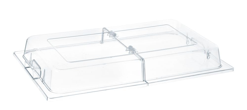 HENDI Rolltop-Haube, GN 1/1, Polycarbonat, 530x325x(H) 76mm