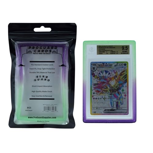 ProGuard Cards BGS Gradient Slab Guard for Standard Graded BGS Cards | Exact Fit Snap Tight Protection | Shock Absorption | Matte Finish (Aurora)