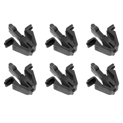 AOUTTUOA 6Pcs Grille Clips Black Compatible with Isuzu NPR NPR-HD NQR NRR FTR 2008-2023 3.0L 5.2L 6.0L, Replace# 8980256980 8-98025698-0