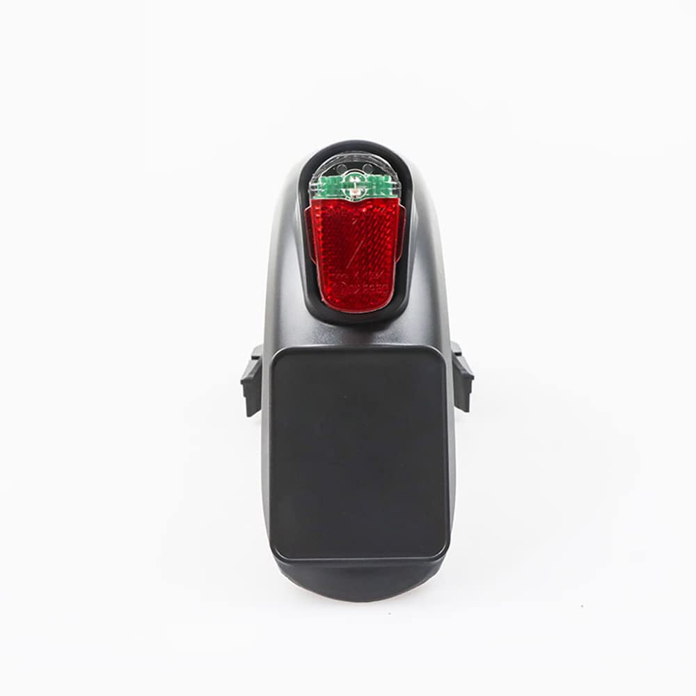 Parafango Posteriore con Fanale Posteriore LED Super Luminoso per Segway Ninebot Max G30/G30LP/G30LE/G30LE Ⅱ/G30D/G30e/G30e II Scooter Elettrico con Gancio, Luce Posteriore, Targa Vuota