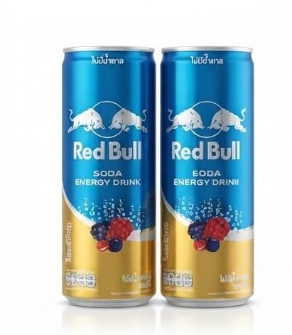 Red Bull Soda Energy Drink, Summer Berry Flavour, By febora, Pack of 2, 250g-image-28