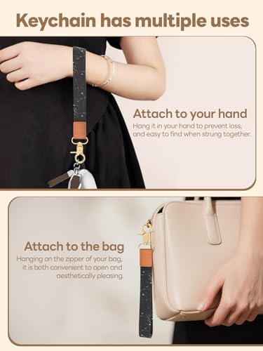 Image of Wristlet Keychain for Women and Men, Key Chain Holder, Wrist Lanyard for Keys