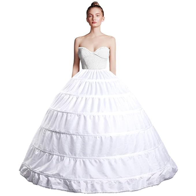 kitty fashion 6 Ring Bridal Cancan Skirt-picture-15