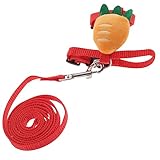 TOYANDONA Arnés para Conejos y Pequeñas Mascotas Kit De Ropa Correa y Traje De Fiesta Comodidad y Estilo para Mascotas para Hamsters y Ratas