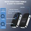 Bluetooth Receiver for Car for iPhone 16e 16 Pro Max/16 Plus Pro 15, 3.5mm AUX Bluetooth Car Adapter Portable, Wireless Audio Receiver for Home Stereo/Wired Headphones,Hands-Free Call,16H Battery Life