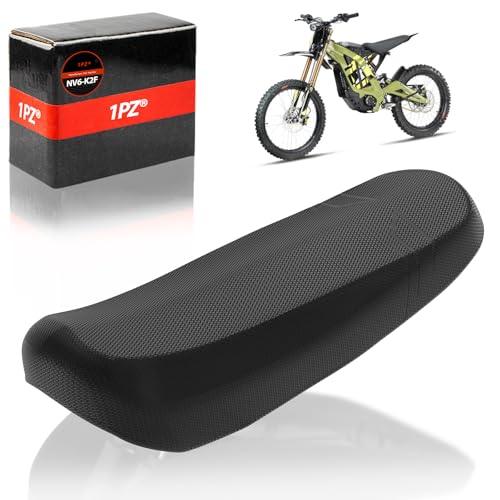 1PZ NV6-K2F Electric Bike Seat Cushion for Sur Ron - Black Water-proof Seat Stylish Seat For SurRon Sur-Ron S/X Light Bee Electric Bike