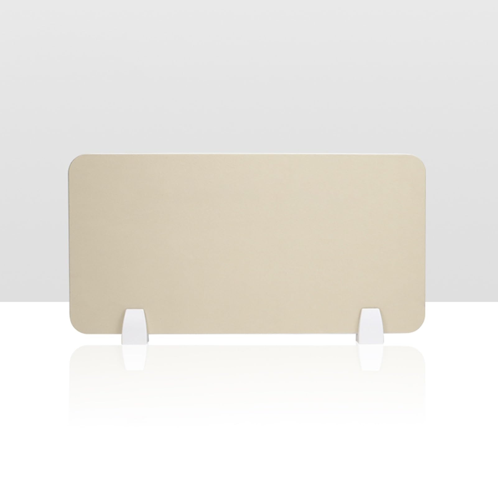 GJZQDKX Acoustic Desktop Divider for Students 100x30 cm Beige Noise Reduction and Anti Cheating Exam Partition with Customizable Design